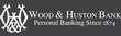 Wood & Huston Bank logo