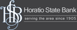 Horatio State Bank logo
