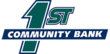 1st Community Bank logo