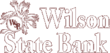 The Wilson State Bank logo