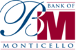 Bank of Monticello logo