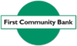 First Community Bank logo