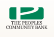 The Peoples Community Bank logo