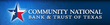 Community National Bank & Trust of Texas logo