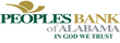 Peoples Bank of Alabama logo