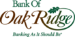 Bank of Oak Ridge logo