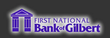 The First National Bank of Gilbert logo