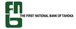 The First National Bank of Tahoka logo