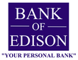The Bank of Edison logo