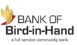 Bank of Bird-in-Hand logo