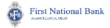 The First National Bank of Blanchester logo