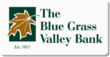 The Blue Grass Valley Bank logo