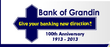 Bank of Grandin logo