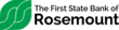The First State Bank of Rosemount logo