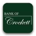 Bank of Crockett logo
